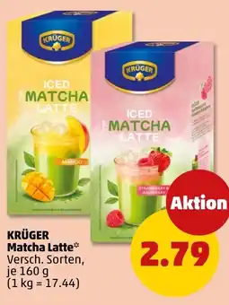 PENNY KRÜGER Matcha Latte Angebot