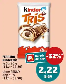 PENNY FERRERO Kinder Tris Angebot