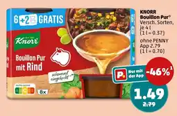 PENNY Knorr Bouillon Pur Angebot