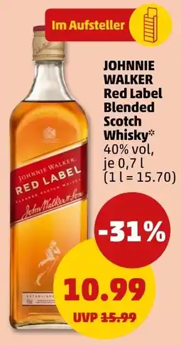 PENNY JOHNNIE WALKER Red Label Blended Scotch Whisky Angebot