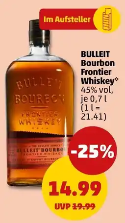 PENNY Bulleit bourbon frontier whiskey Angebot