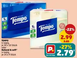PENNY Tempo oder Natural & soft Angebot