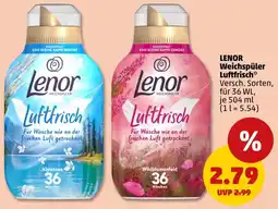 PENNY LENOR Weichspüler Luftfrisch Angebot