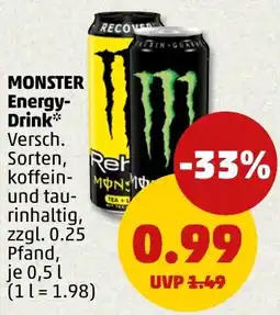 PENNY Monster energy drink Angebot