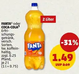 PENNY Fanta oder coca-cola Angebot