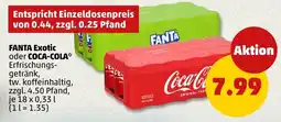 PENNY Fanta exotic oder coca-cola Angebot