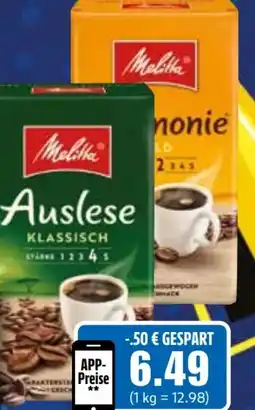 EDEKA Bandelt Melitta Kaffee Angebot