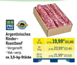 METRO Argentinisches Rinder-Roastbeef Angebot