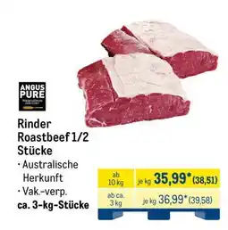 METRO Rinder Roastbeef 1/2 Stücke Angebot