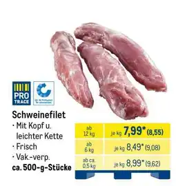 METRO Schweinefilet Angebot