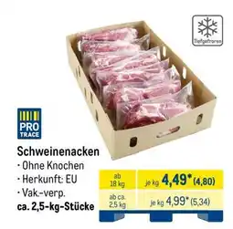 METRO Schweinenacken Angebot