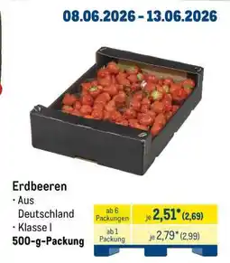 METRO Erdbeeren Angebot