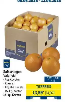 METRO Saftorangen 'Valencia' Angebot