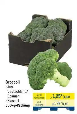 METRO Broccoli Angebot