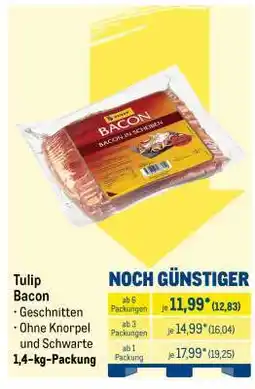 METRO Tulip Bacon Angebot