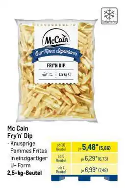 METRO Mc Cain Fry’n’ Dip Angebot