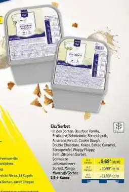 METRO Eis/Sorbet Angebot