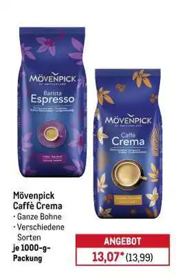 METRO MÖVENPICK Caffè Crema Angebot