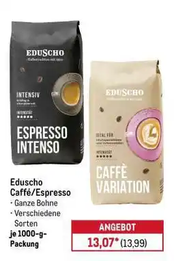 METRO Eduscho Caffé/Espresso Angebot