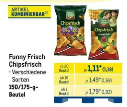 METRO FUNNY-FRISCH Chipsfrisch Angebot
