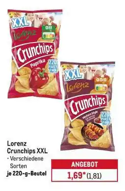 METRO Lorenz Crunchips XXL Angebot
