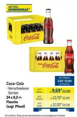 METRO Coca-Cola Angebot