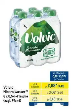 METRO VOLVIC Mineralwasser Angebot