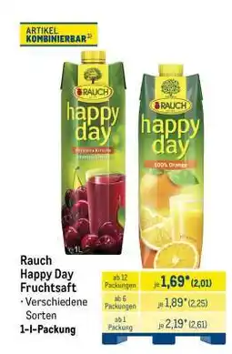 METRO Rauch Happy Day Fruchtsaft Angebot
