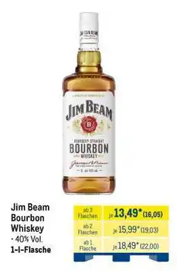 METRO Jim Beam Bourbon-Whiskey Angebot