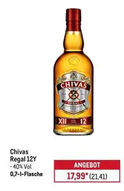 METRO Chivas Regal 12Y Angebot