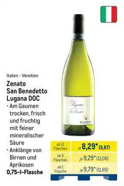 METRO Zenato San Benedetto Lugana DOC Angebot