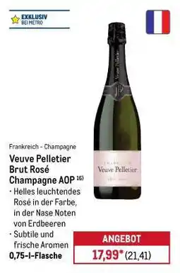 METRO Veuve Pelletier Brut Rosé Champagne AOP Angebot