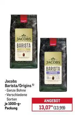 METRO Jacobs Barista/Origins Angebot