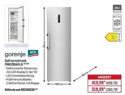 METRO Gorenje aro Gefrierschrank FN619DAXL6 Angebot