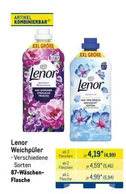 METRO Lenor Weichpüler Angebot