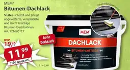 Sonderpreis Baumarkt MEM Bitumen-Dachlack Angebot