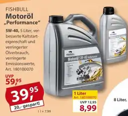 Sonderpreis Baumarkt FISHBULL Motoröl ,,Performance" 5W-40, Angebot