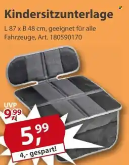 Sonderpreis Baumarkt Kindersitzunterlage Angebot