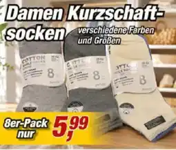 Posten Börse Damen Kurzschaftsocken Angebot