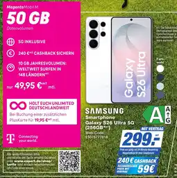 K+B Expert SAMSUNG Smartphone Galaxy S26 Ultra 5G (256GB) Angebot