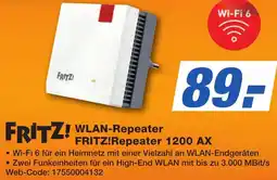 K+B Expert WLAN-Repeater FRITZ!Repeater 1200 AX Angebot