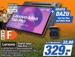 K+B Expert Lenovo Tablet Idea Tab Pro Angebot