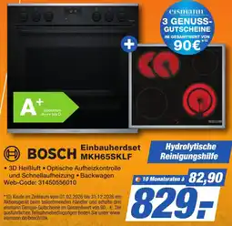 K+B Expert BOSCH Einbauherdset MKH65SKLF Angebot