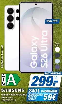expert Techno Land SAMSUNG Galaxy S26 Ultra 5G Angebot