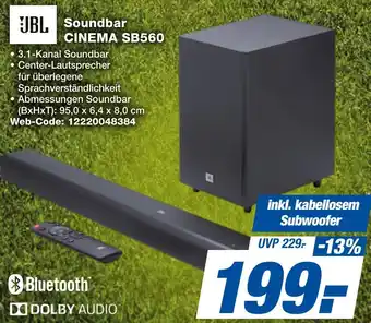 expert Techno Land JBL Soundbar CINEMA SB560 Angebot