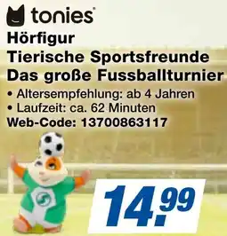expert Techno Land tonies Hörfigur Tierische Sportsfreunde Das große Fussballturnier Angebot