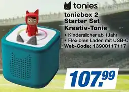 expert Techno Land tonies toniebox 2 Starter Set Kreativ-Tonie Angebot