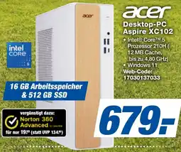 expert Techno Land acer Desktop-PC Aspire XC102 Angebot