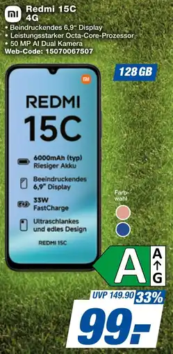 expert Techno Land Redmi 15C 4G Angebot