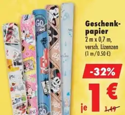 Mäc Geiz Geschenkpapier Angebot